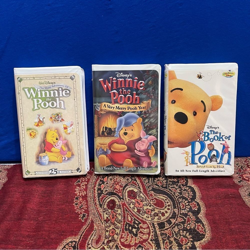 Disney Winnie the Pooh VHS set